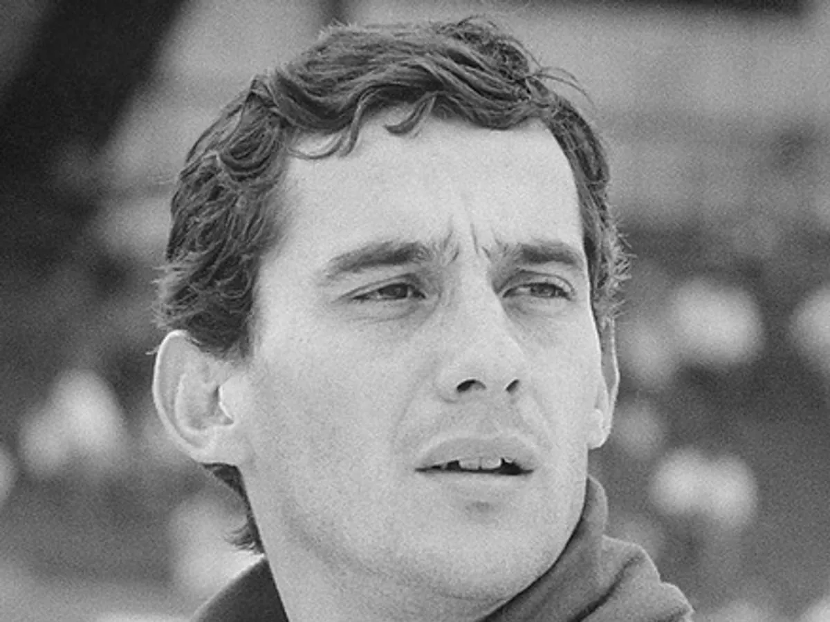 Portrait of Ayrton Senna