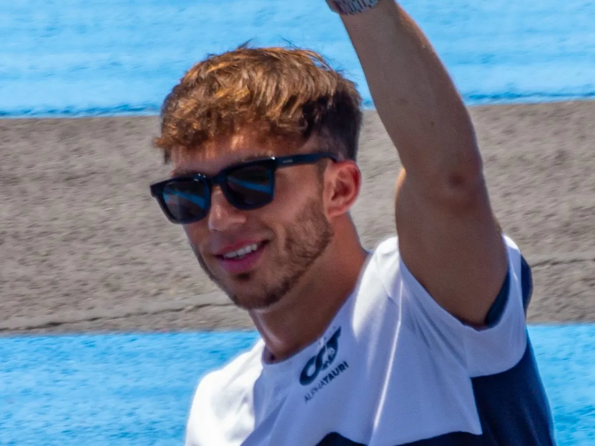 Portrait of Pierre Gasly